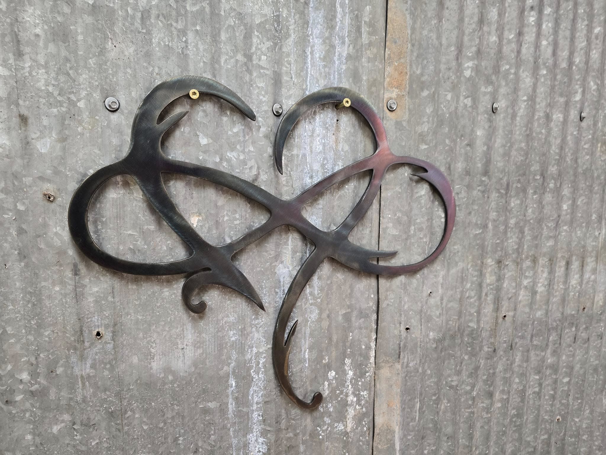 Heart Infinity – Love & Family Metal Wall Art