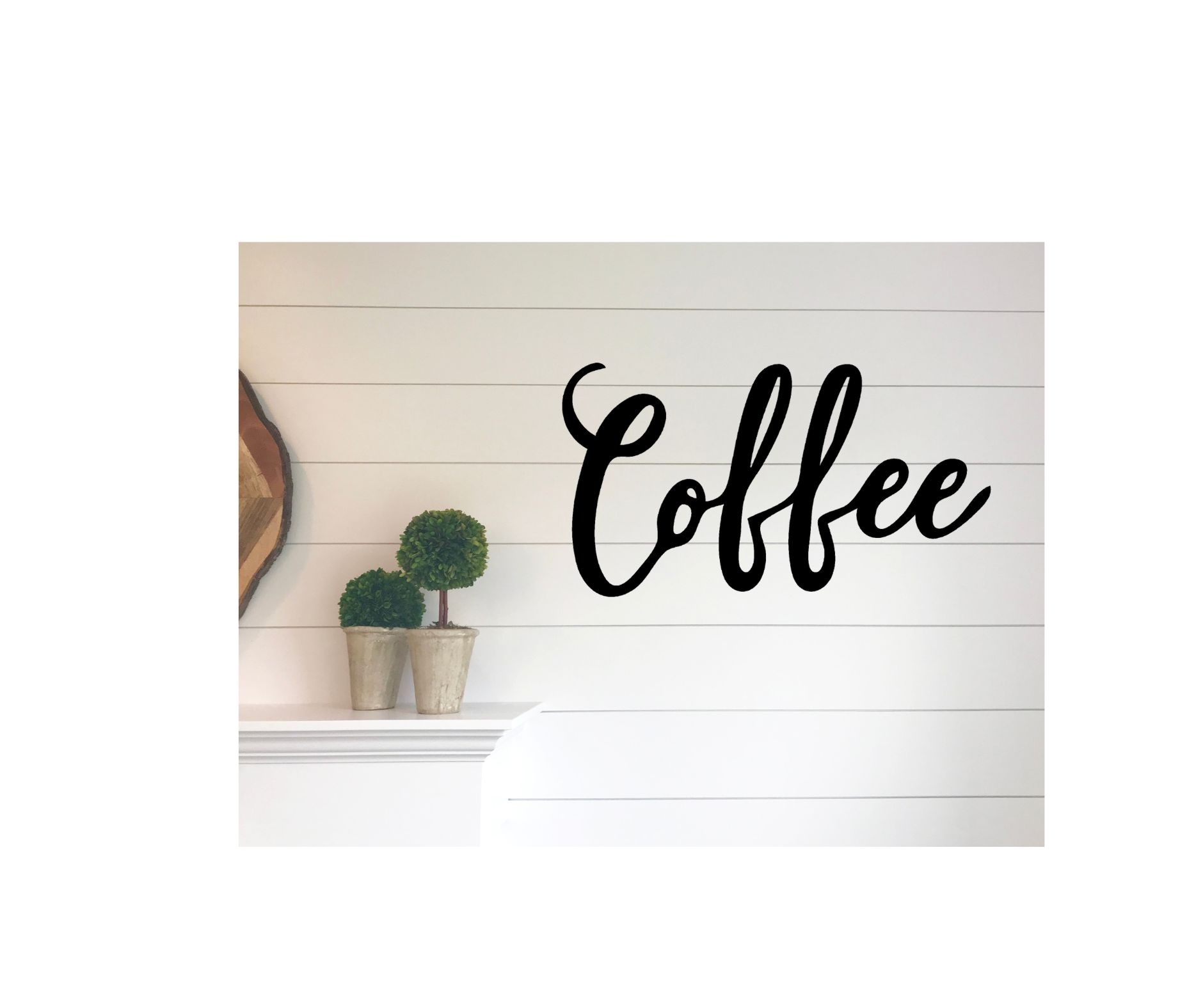 Coffee Metal Word | Coffee Sign | Coffee Bar Décor | Coffee Shop Décor | Coffee