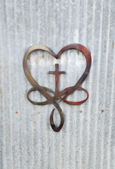 Infinity Heart with Cross