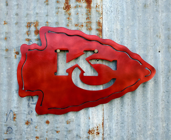 Kansas City Chiefs KC Arrowhead - LAG Metal Worx