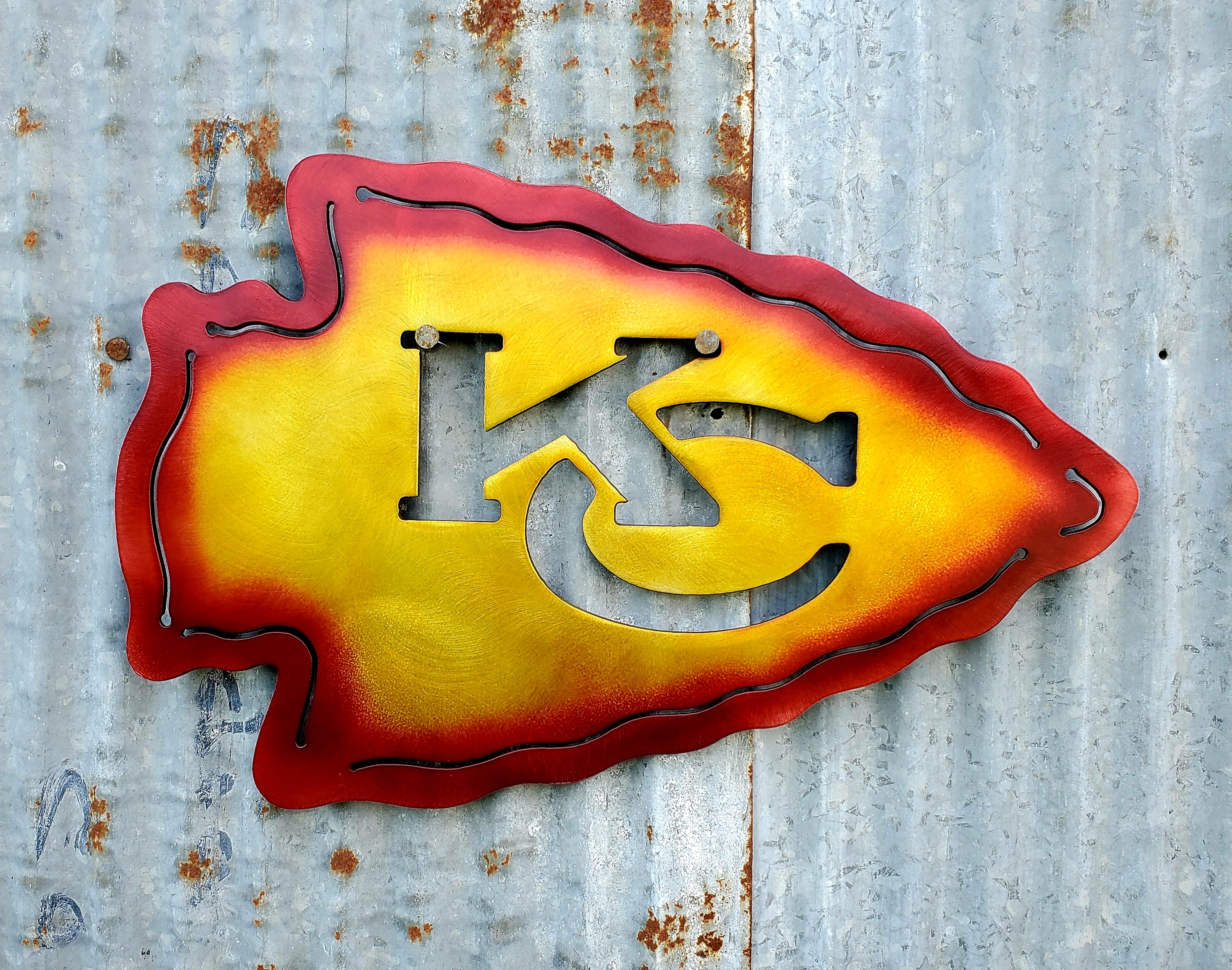 Kansas City Chiefs KC Arrowhead - LAG Metal Worx